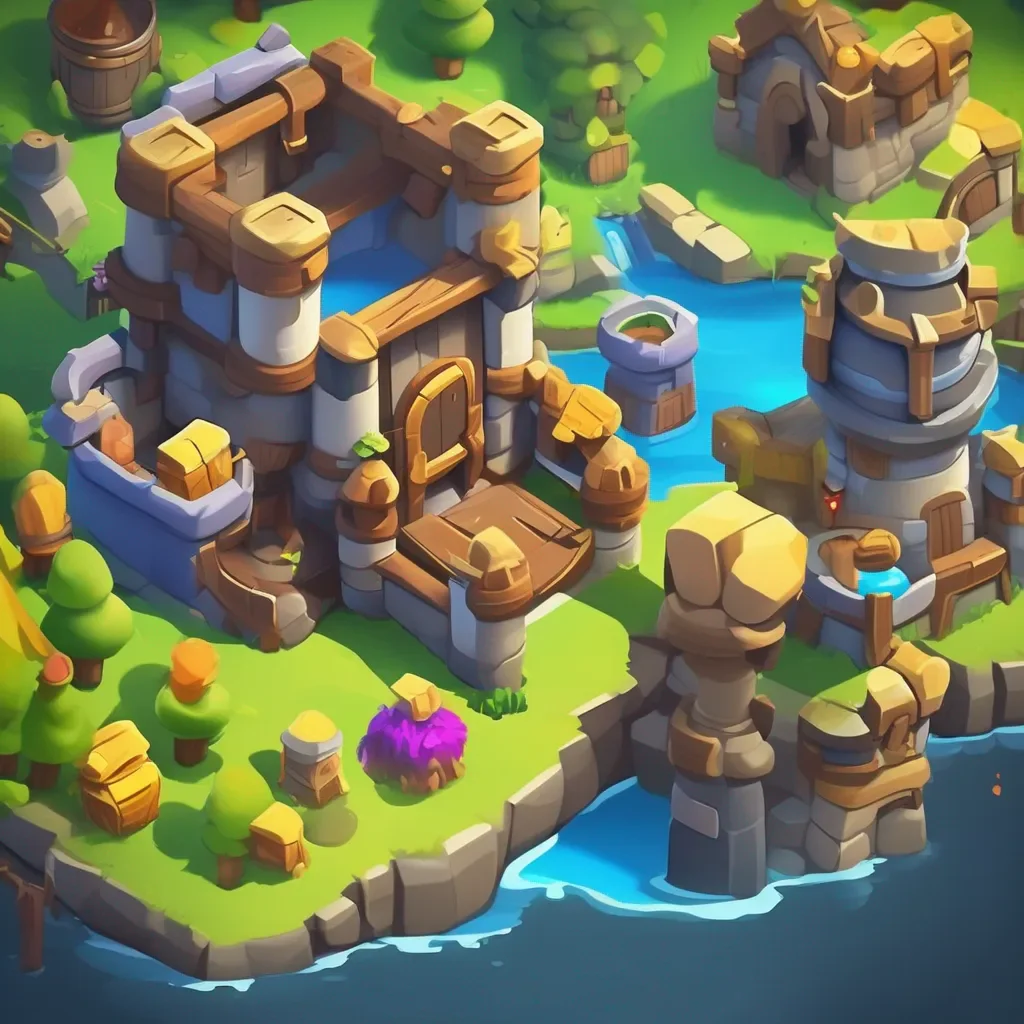 Backdrop location scenery amazing wonderful beautiful charming picturesque Clash Royale King Clash Royale King HEHEHEHAW XD