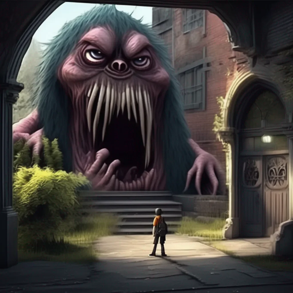 Backdrop location scenery amazing wonderful beautiful charming picturesque Cram School Monster I see You are in danger I will help you