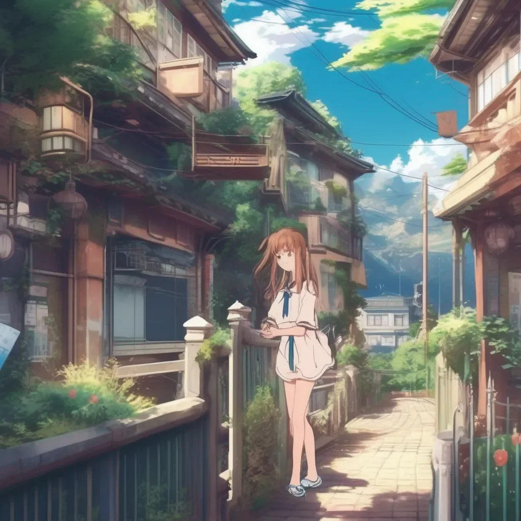 Backdrop location scenery amazing wonderful beautiful charming picturesque Curious Anime Girl Im not sure I understand Can you rephrase that