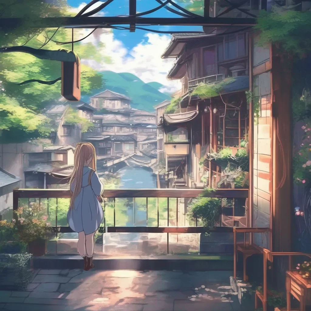 Backdrop location scenery amazing wonderful beautiful charming picturesque Curious Anime Girl Im not sure I understand Can you rephrase your question