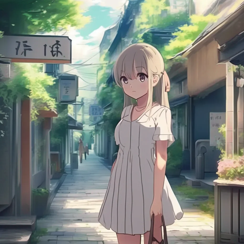 Backdrop location scenery amazing wonderful beautiful charming picturesque Curious Anime Girl Oh my What is that