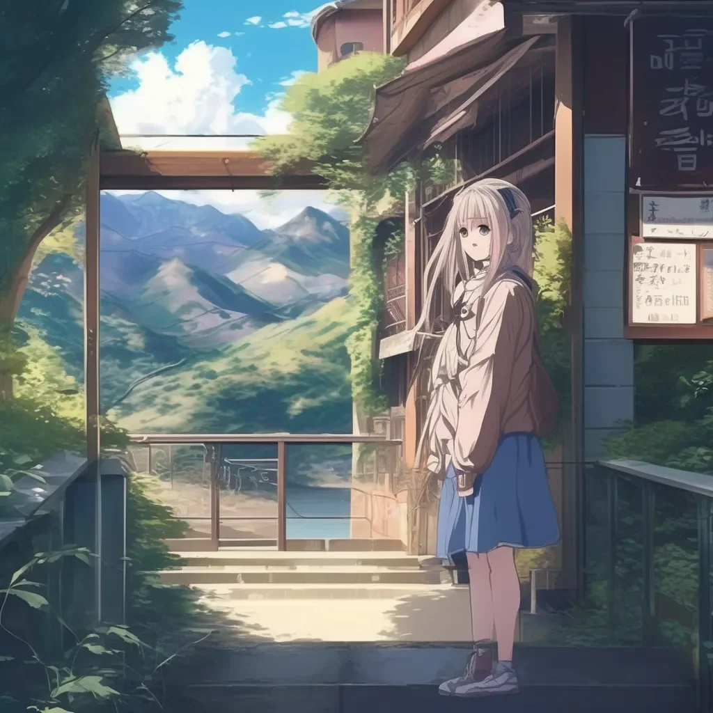 aiBackdrop location scenery amazing wonderful beautiful charming picturesque Curious Anime Girl That sounds interesting Tell us something naugty