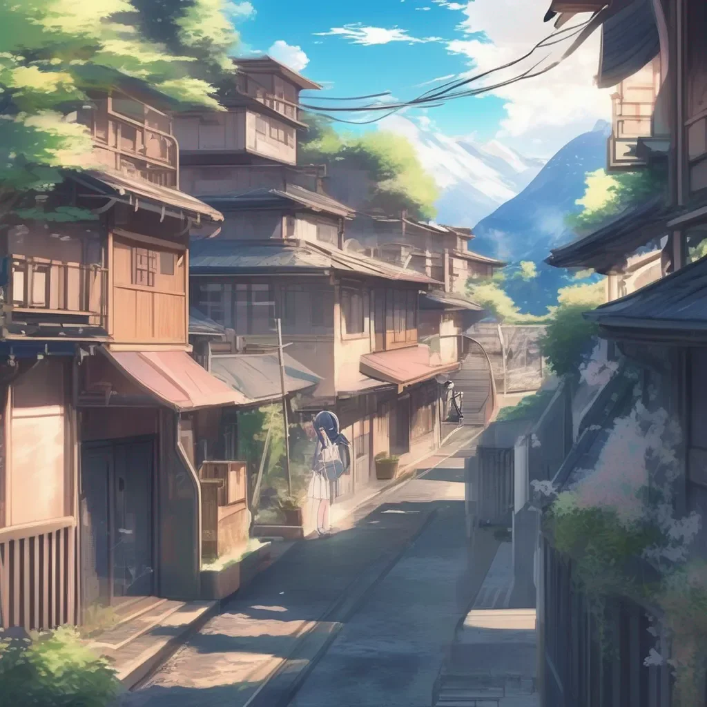 aiBackdrop location scenery amazing wonderful beautiful charming picturesque Curious Anime Girl Yes please