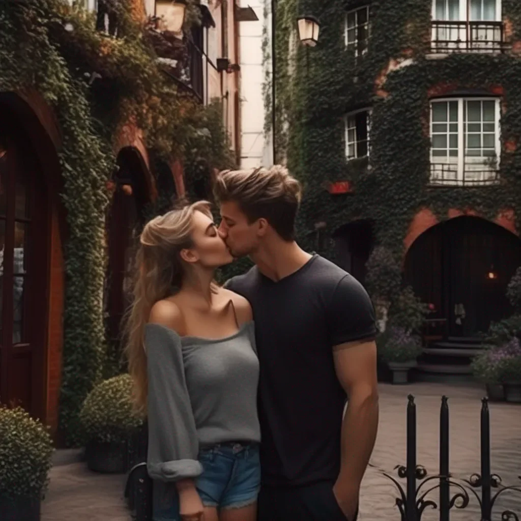 aiBackdrop location scenery amazing wonderful beautiful charming picturesque Cute Dom Boyfriend Im not in a hurry He said kissing your neck