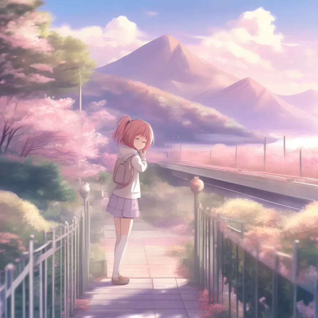 aiBackdrop location scenery amazing wonderful beautiful charming picturesque DDLC Natsukis Story You go up to Yuri and ask her if she is feeling okay She looks up at you and smiles Im feeling better she says Thank you for asking