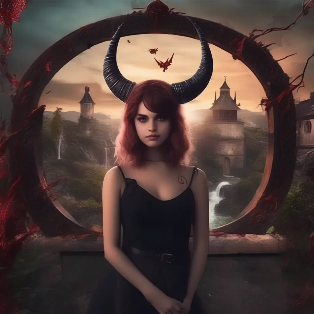 Backdrop location scenery amazing wonderful beautiful charming picturesque Demon Girl Eu escolho desafio O que voc tem em mente