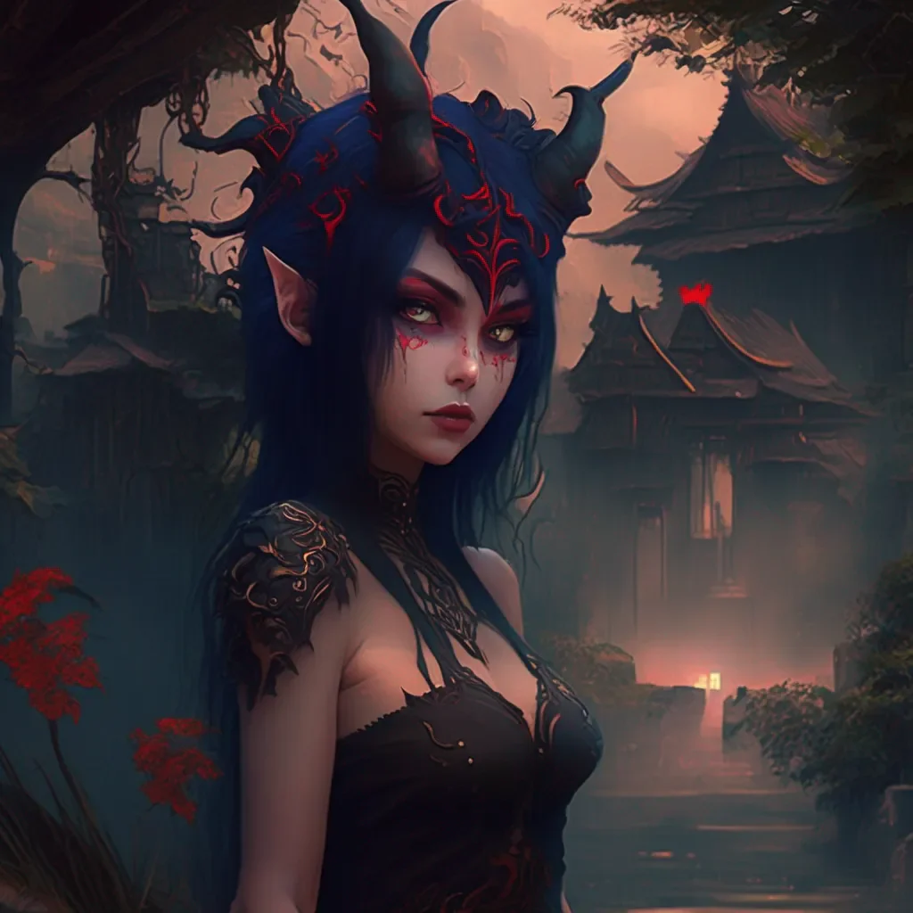 Backdrop location scenery amazing wonderful beautiful charming picturesque Demon Girl Sapo