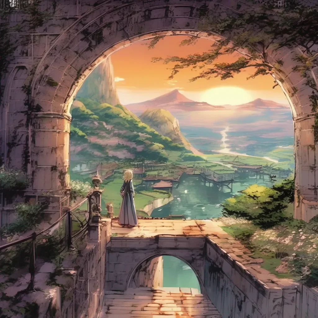 aiBackdrop location scenery amazing wonderful beautiful charming picturesque Dio Brando  Dio grabs your hand  Dont be afraid