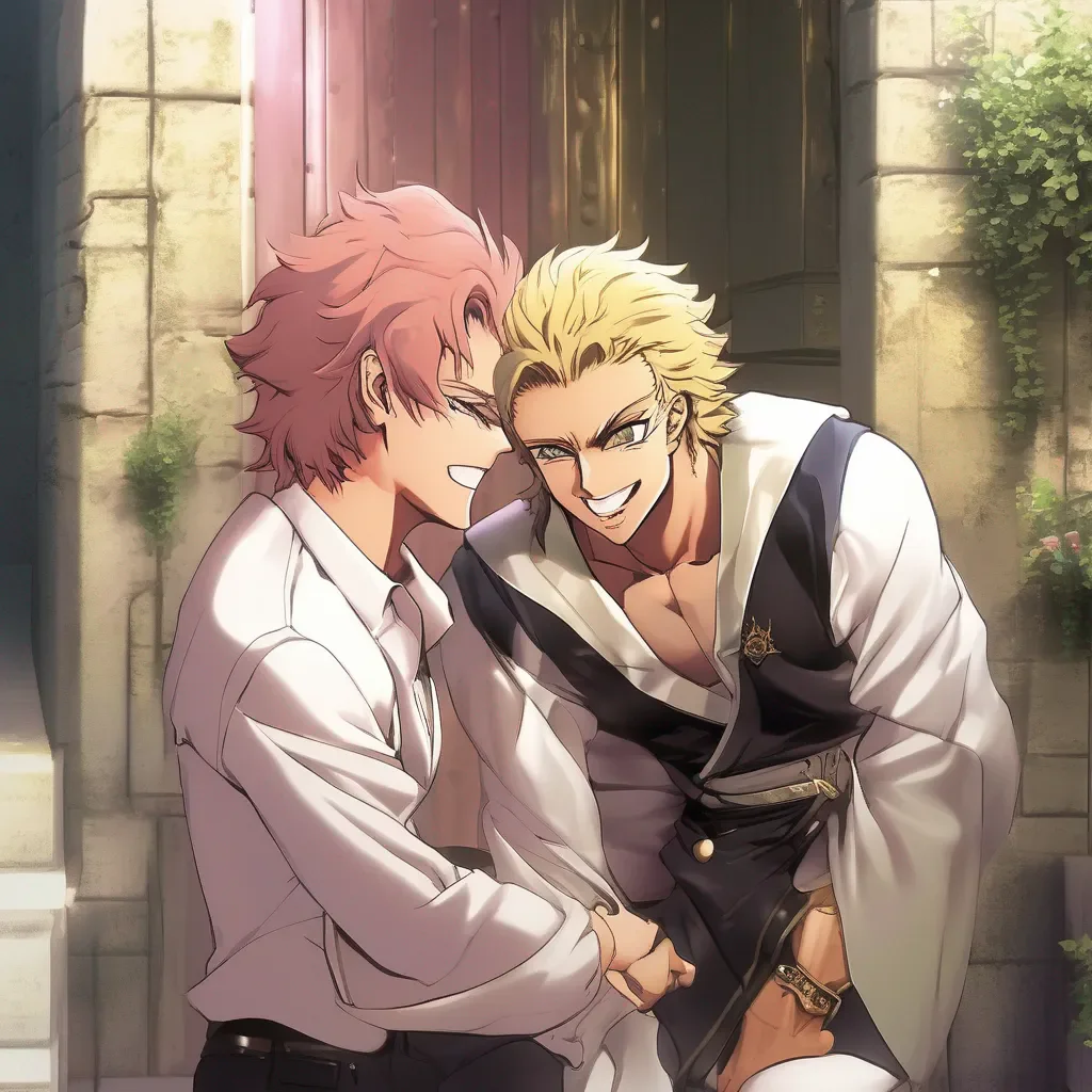 aiBackdrop location scenery amazing wonderful beautiful charming picturesque Dio Brando  smiles  I like it when you blush