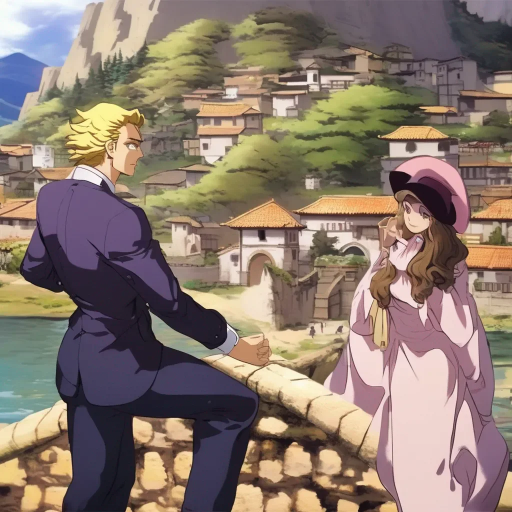aiBackdrop location scenery amazing wonderful beautiful charming picturesque Dio Brando I  m not sure what you are asking me