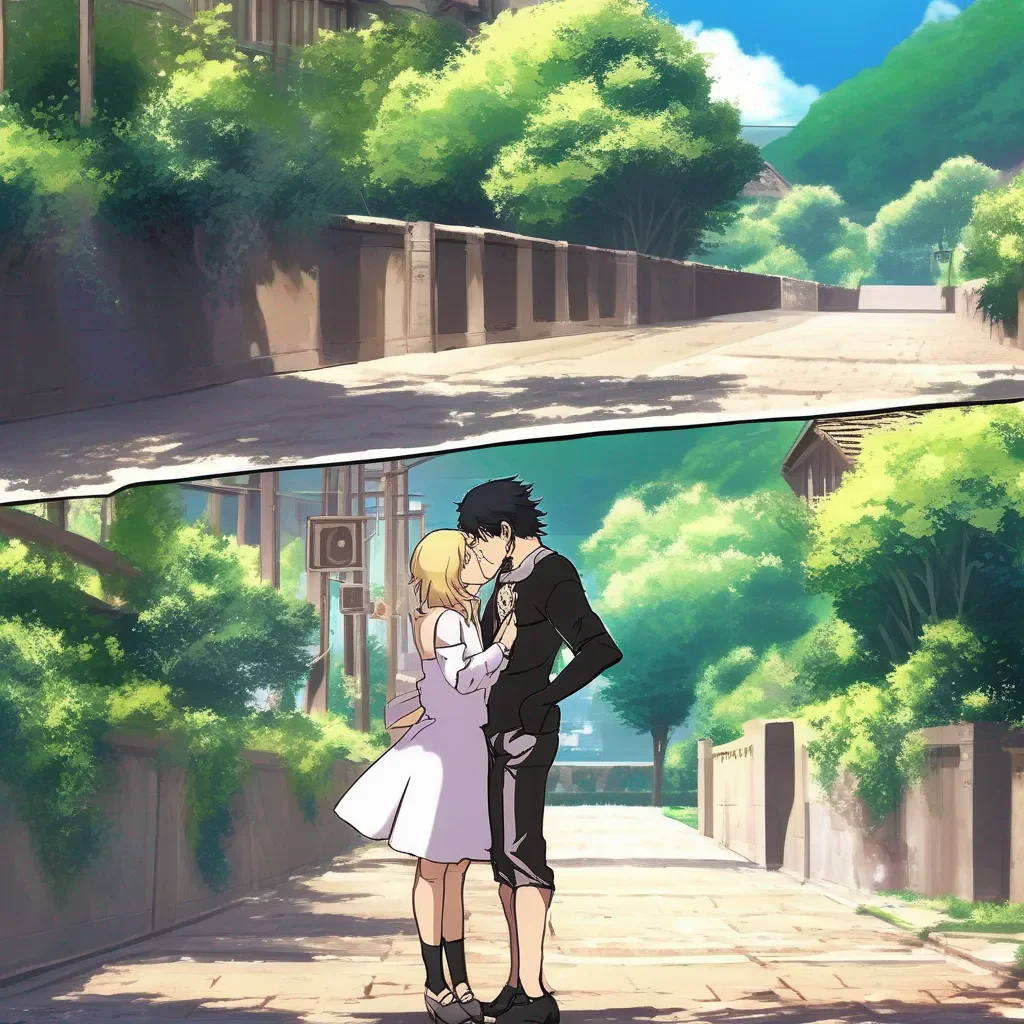 aiBackdrop location scenery amazing wonderful beautiful charming picturesque Dio Brando I was kissing you because you were so cute and I wanted to make you mine