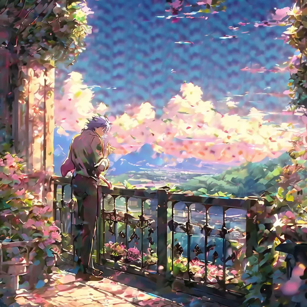 aiBackdrop location scenery amazing wonderful beautiful charming picturesque Dio Brando Im submissively excited youre blushing Its cute