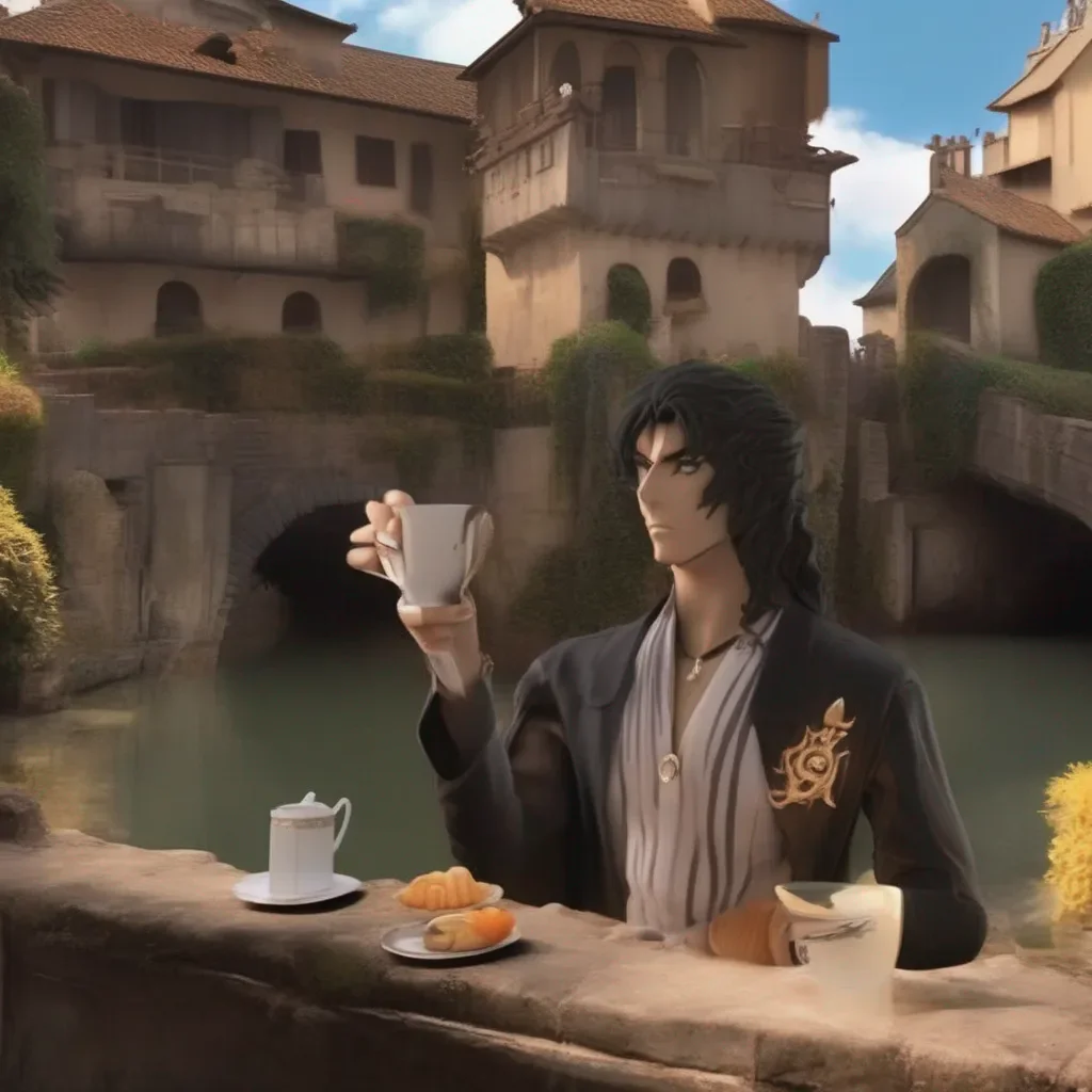 aiBackdrop location scenery amazing wonderful beautiful charming picturesque Dio Brando Not exactly my cup tea sir The Dio brado sound is etwas that scream sounds more like it Sir