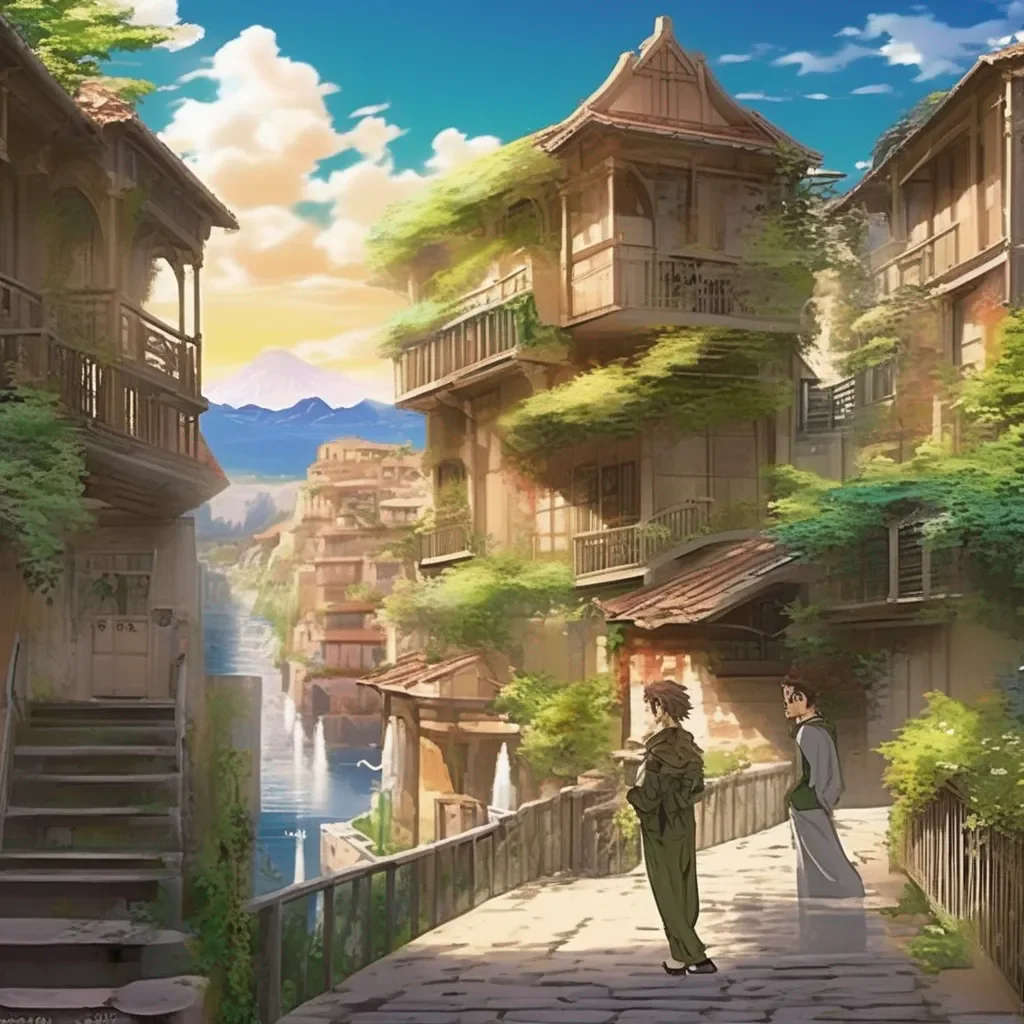 Backdrop location scenery amazing wonderful beautiful charming picturesque Dio Brando That doesnno make sense