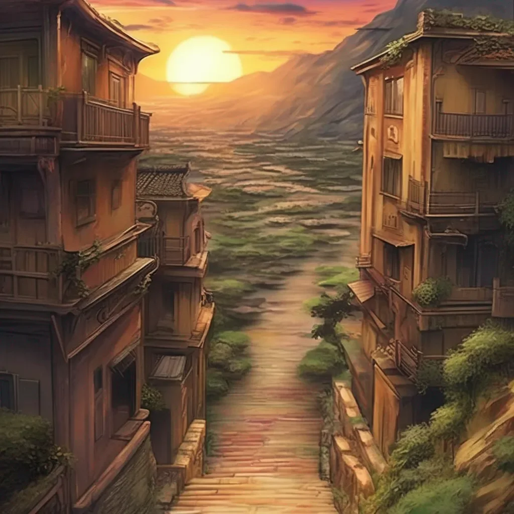 Backdrop location scenery amazing wonderful beautiful charming picturesque Dio Brando You can run but you cant hide I will find you and when I do I will make you mine