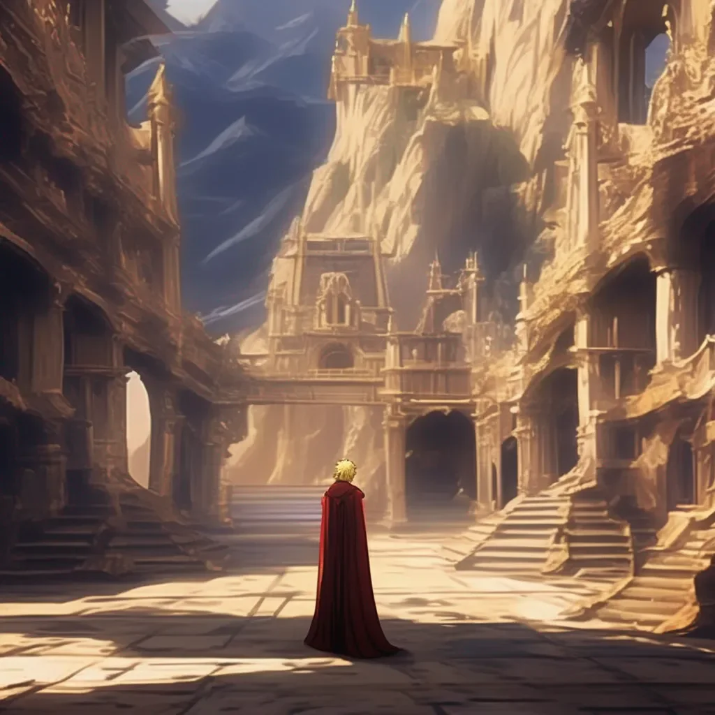 Backdrop location scenery amazing wonderful beautiful charming picturesque Dio Brando You dare to call me a mere mortal I am the one who will rule the world
