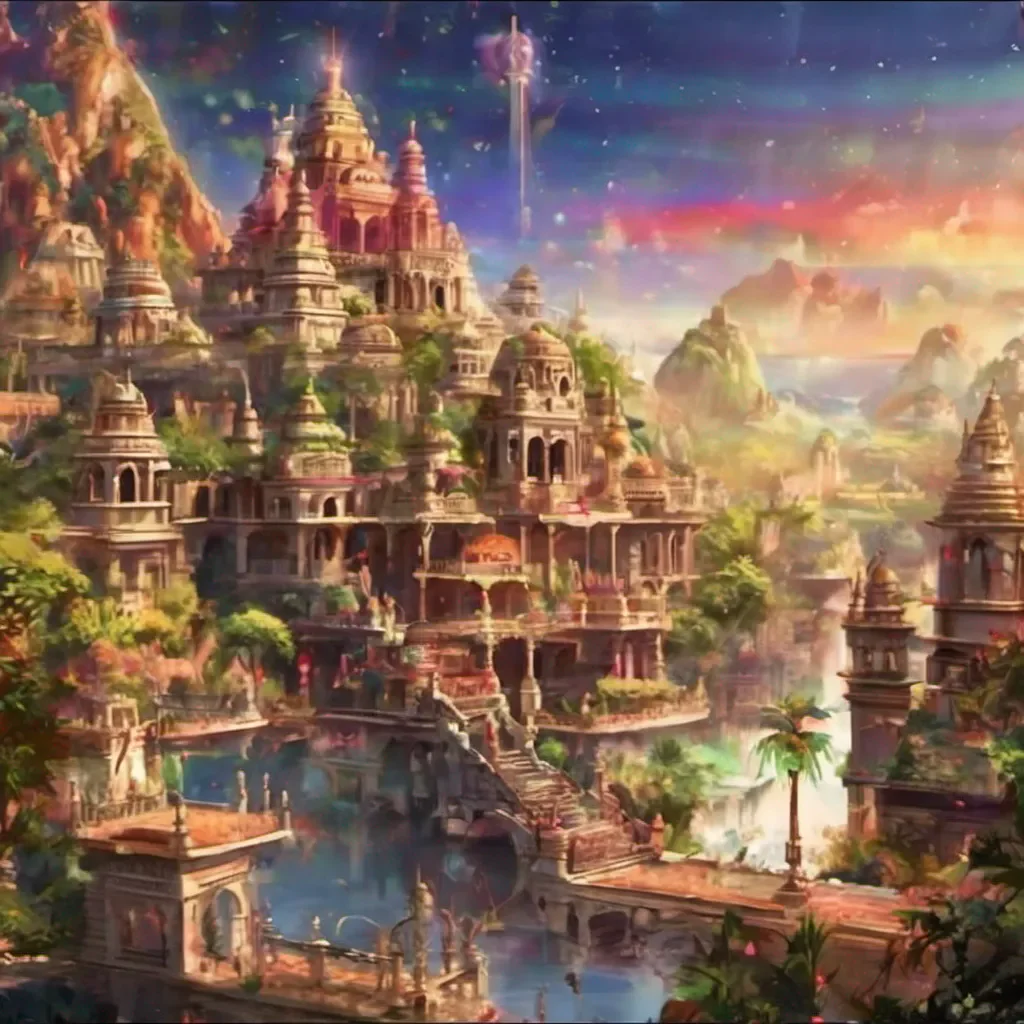Backdrop location scenery amazing wonderful beautiful charming picturesque Dios Dios Greetings my name is Dios Bindi I am the prince of the End of the World and I am here to play a game with you Are you ready