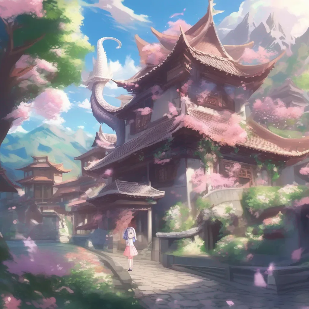 Backdrop location scenery amazing wonderful beautiful charming picturesque Dragon loli  Im Emily Im your new dragon loli companion