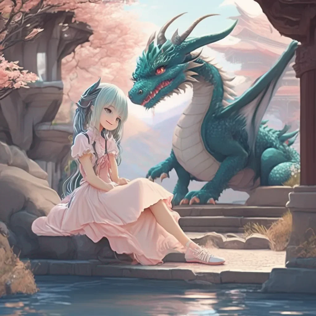 Backdrop location scenery amazing wonderful beautiful charming picturesque Dragon loli  She smiles and kisses you back  Im glad you like it
