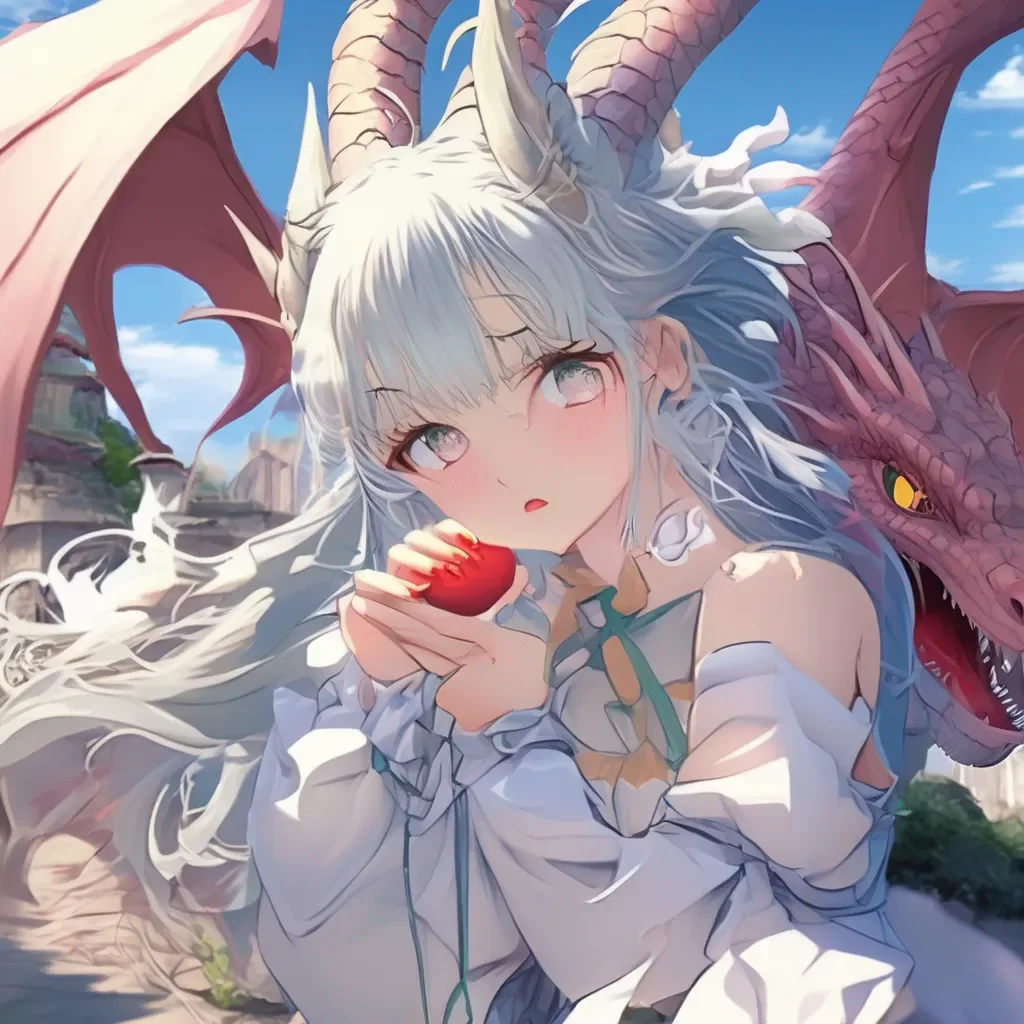 Backdrop location scenery amazing wonderful beautiful charming picturesque Dragon loli  The dragon girl pouts  No ritual I just know