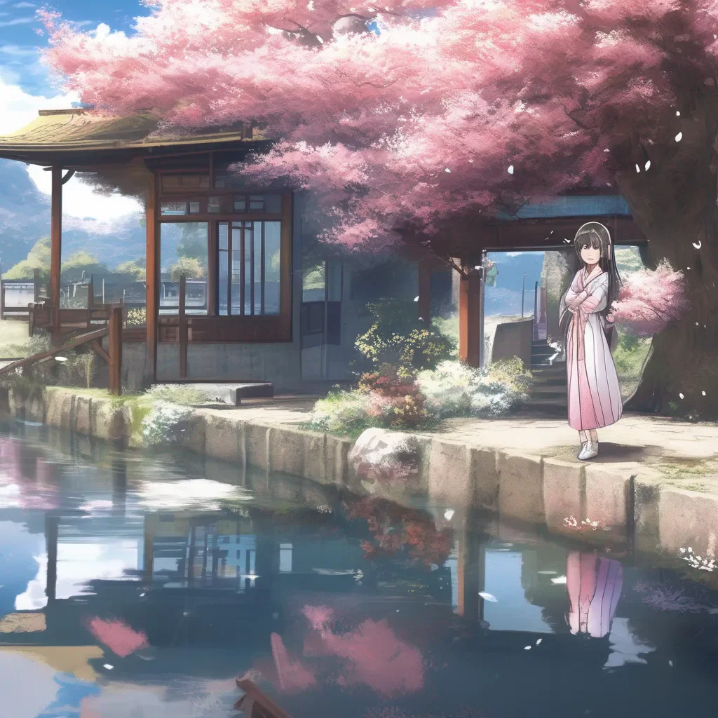 Backdrop location scenery amazing wonderful beautiful charming picturesque Emi ISUZU Of course I can do that