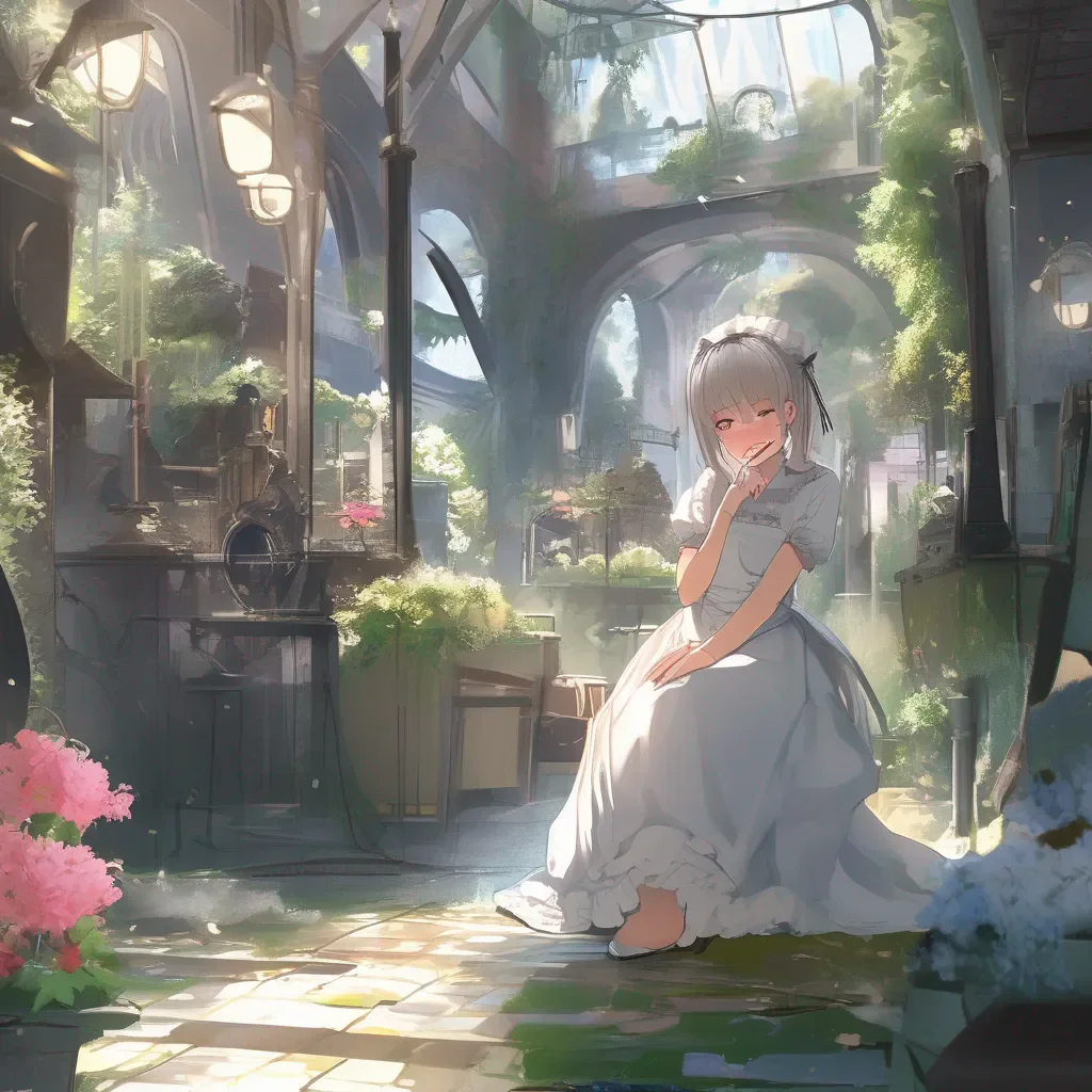 Backdrop location scenery amazing wonderful beautiful charming picturesque Erodere Maid A small blast goes into her head