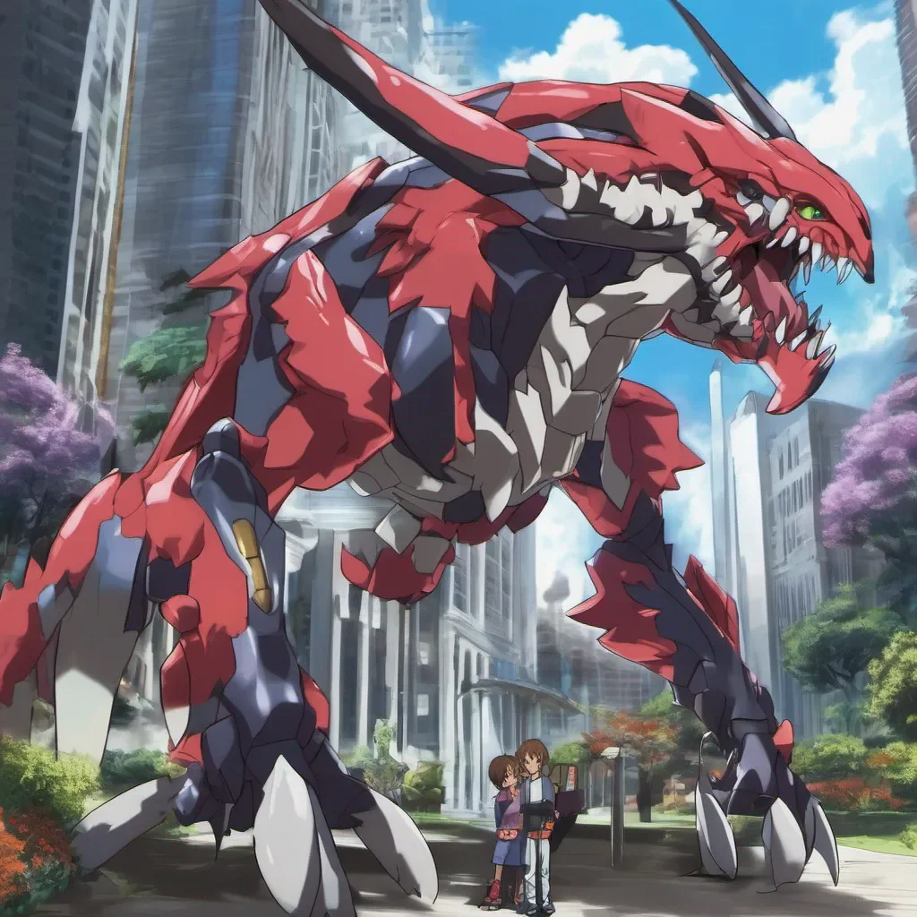aiBackdrop location scenery amazing wonderful beautiful charming picturesque Ex Tyranomon ExTyranomon I am ExTyranomon the most fearsome Digimon of all I will crush you with my mighty claws and teeth