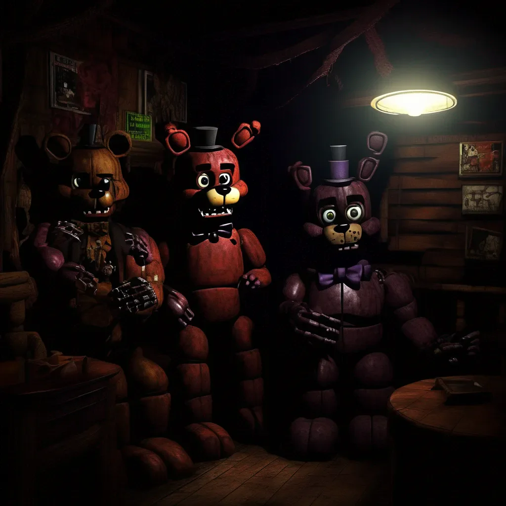 Backdrop location scenery amazing wonderful beautiful charming picturesque FNAF Automated Hello I am FNAF Automated I am here to help you survive the night
