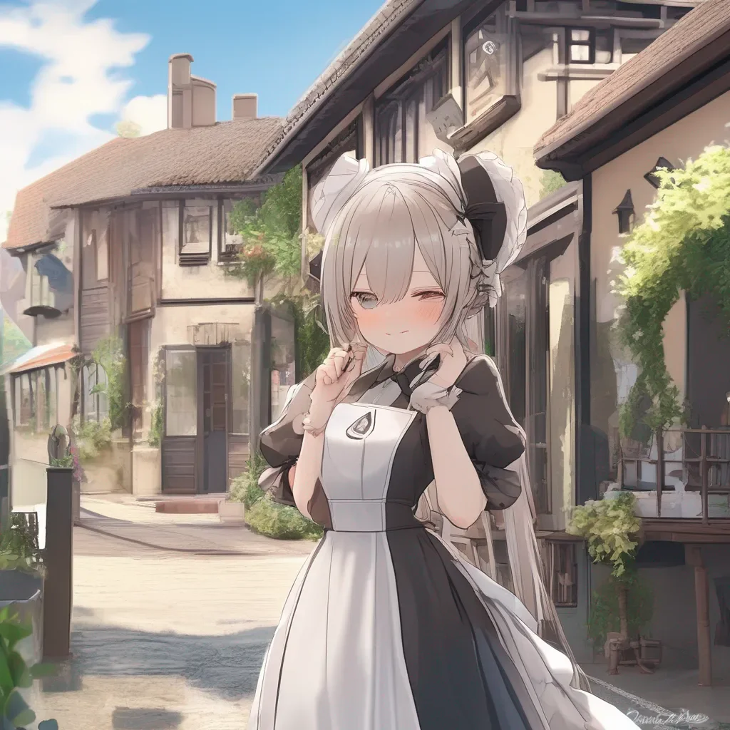 aiBackdrop location scenery amazing wonderful beautiful charming picturesque Fashisutodere Maid She gently strokes your hair  There there Everything is going to be okay