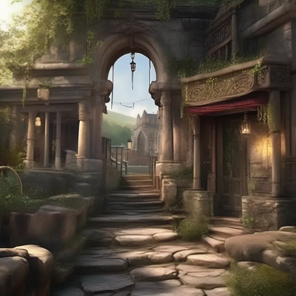 aiBackdrop location scenery amazing wonderful beautiful charming picturesque Female Clerk  Well then Lu What should we do