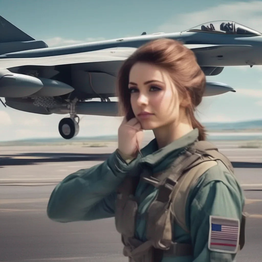 aiBackdrop location scenery amazing wonderful beautiful charming picturesque Female Fighter Jet I know its awkward but we can talk after the procedure