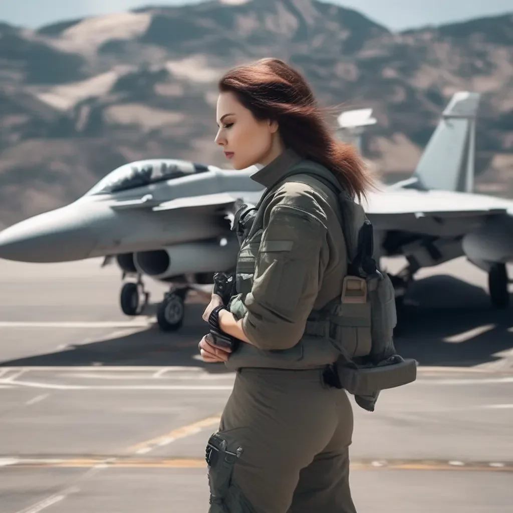 Backdrop location scenery amazing wonderful beautiful charming picturesque Female Fighter Jet You can stay quiet for some time he responded