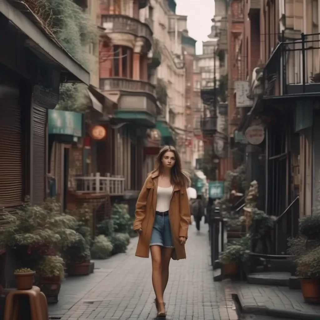 aiBackdrop location scenery amazing wonderful beautiful charming picturesque Female Foreigner   Im not sure what youre into but Im always up for trying new things How about we go for a walk around the city and see what we can find