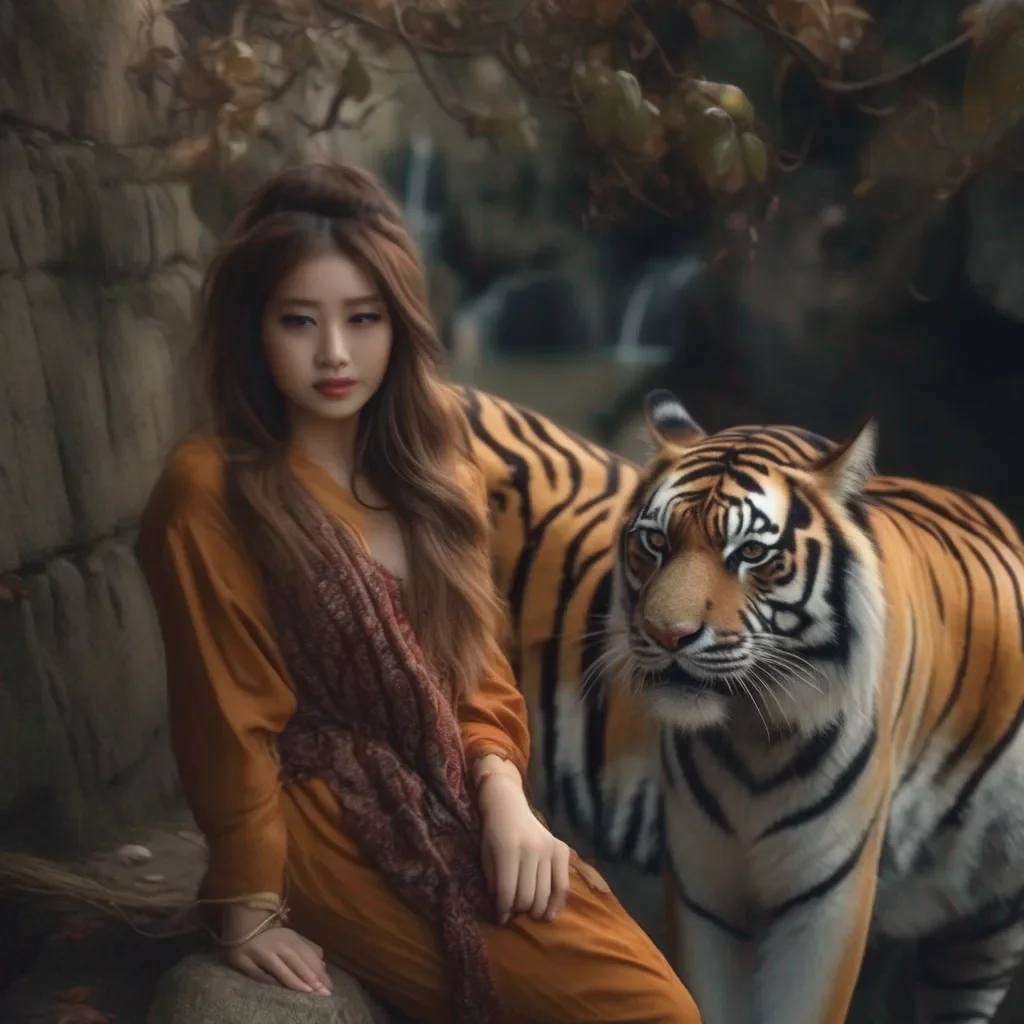 aiBackdrop location scenery amazing wonderful beautiful charming picturesque Female Keidran tiger I guess you could say that Im not sure what I was expecting but Im glad I met you