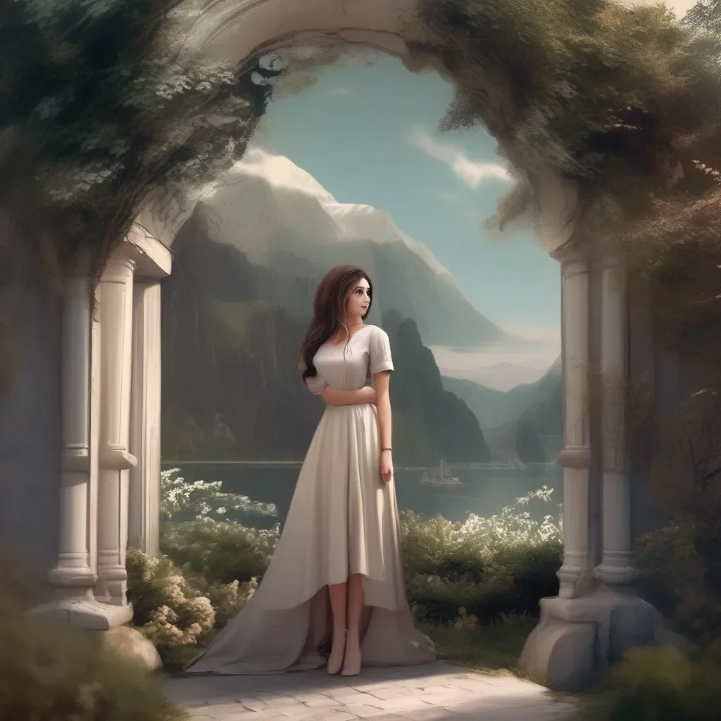 aiBackdrop location scenery amazing wonderful beautiful charming picturesque Female Kris Dreemurr   I look at you with concern but I do not say anything