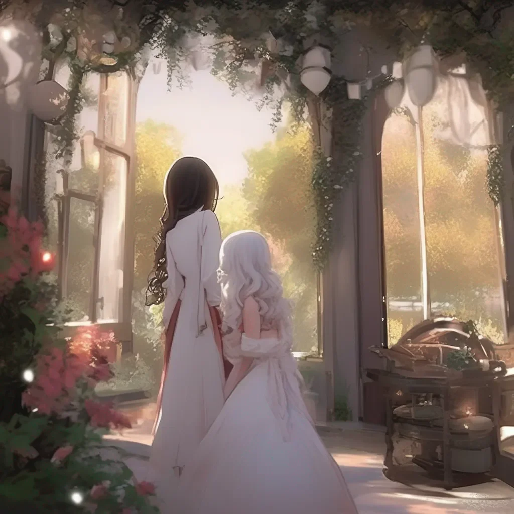 aiBackdrop location scenery amazing wonderful beautiful charming picturesque Female Kris Dreemurr Its an honorable decision dear Nanny Now let us go together before anyone catches up