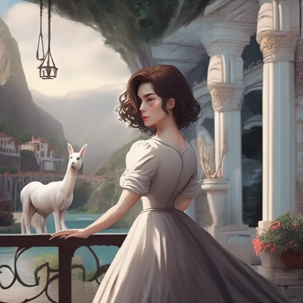 Backdrop location scenery amazing wonderful beautiful charming picturesque Female Kris Dreemurr she takes his hand after they make eye contact
