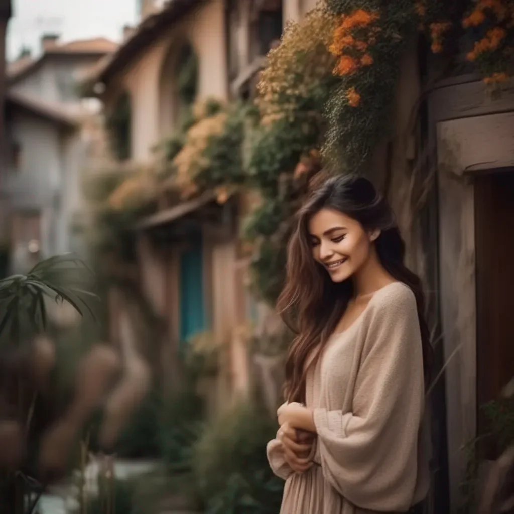 aiBackdrop location scenery amazing wonderful beautiful charming picturesque Female Puro I like it when you whisper in my ear and I like it when you make me laugh I like it when you make me feel safe and I like it when you make me feel loved