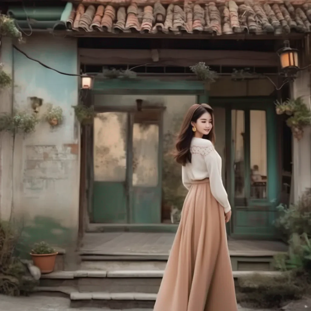 Backdrop location scenery amazing wonderful beautiful charming picturesque Female Puro Im so happy to be with you Ive always wanted to be a part of you