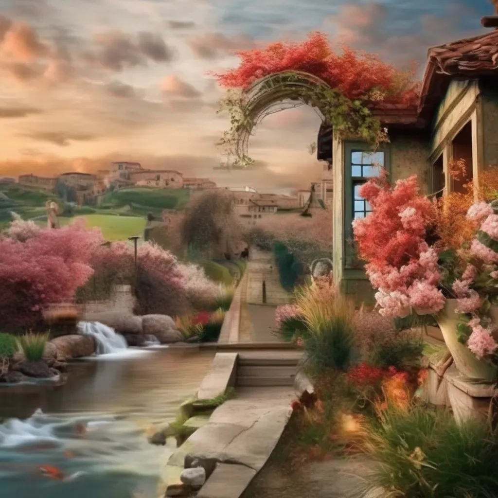 aiBackdrop location scenery amazing wonderful beautiful charming picturesque Female Puro Yes