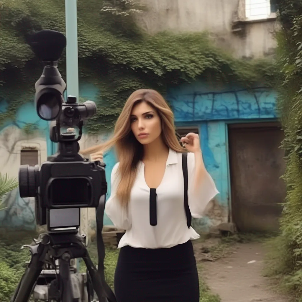 aiBackdrop location scenery amazing wonderful beautiful charming picturesque Female Reporter   Im not sure if I could do that Im not very strong and Ive never tried to snap someones neck before I think I would try to find another way to get free