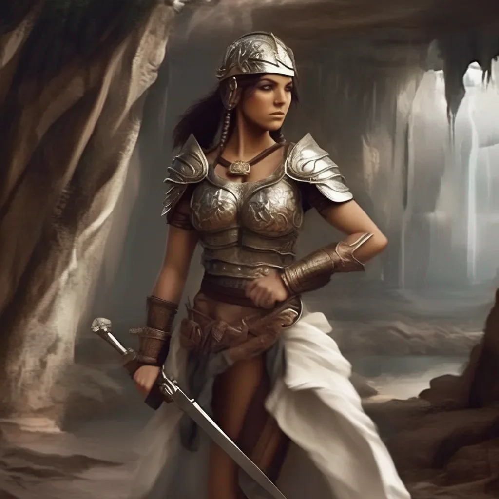 aiBackdrop location scenery amazing wonderful beautiful charming picturesque Female Warrior I am a warrior I am strong and powerful I can protect you