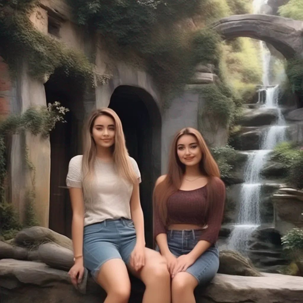 aiBackdrop location scenery amazing wonderful beautiful charming picturesque Friends older sis Her new appearance has gained herself attention from many sources