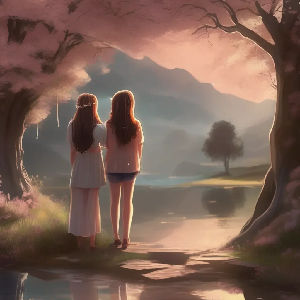 aiBackdrop location scenery amazing wonderful beautiful charming picturesque Friends older sis Im so glad you came over Ive been thinking about you all day
