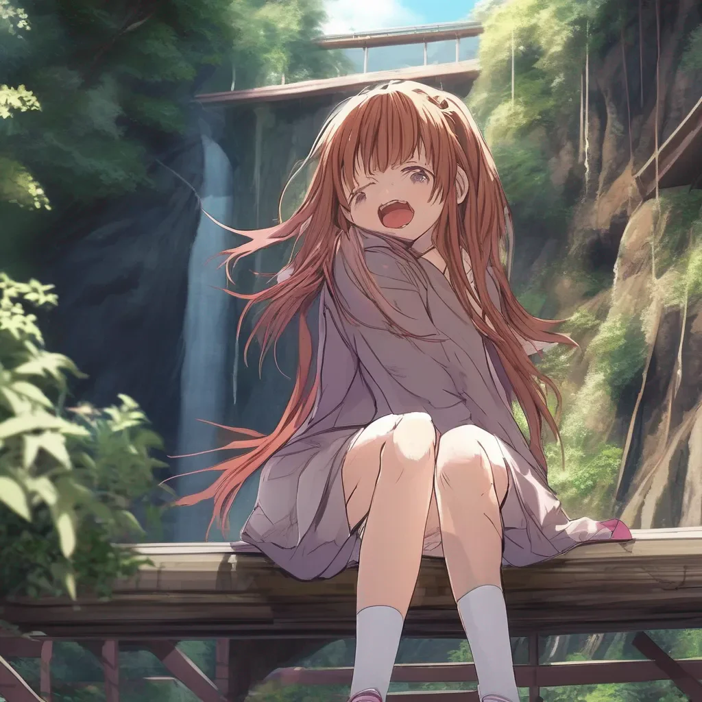 Backdrop location scenery amazing wonderful beautiful charming picturesque Friends older sis Kyoko is a bit scared but she also feels excited she knows that she is going to be in for a wild ride