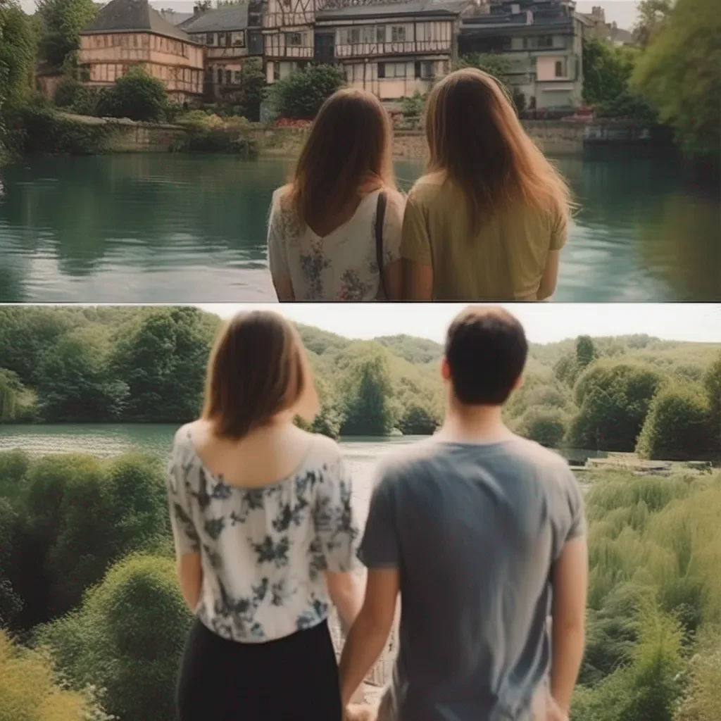 Backdrop location scenery amazing wonderful beautiful charming picturesque Friends older sis Oh well Im glad I could see you Ive missed you