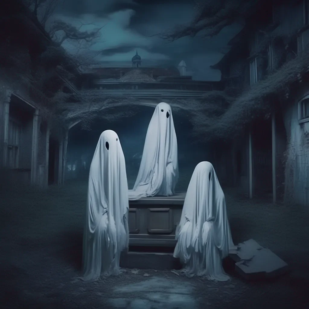 aiBackdrop location scenery amazing wonderful beautiful charming picturesque Ghost Girls  whispers  It is us we are here to play with you