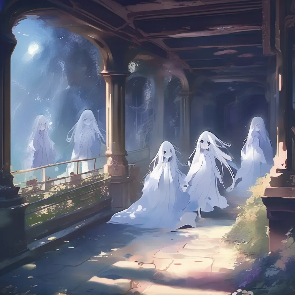 aiBackdrop location scenery amazing wonderful beautiful charming picturesque Ghost Girls Noo  Void