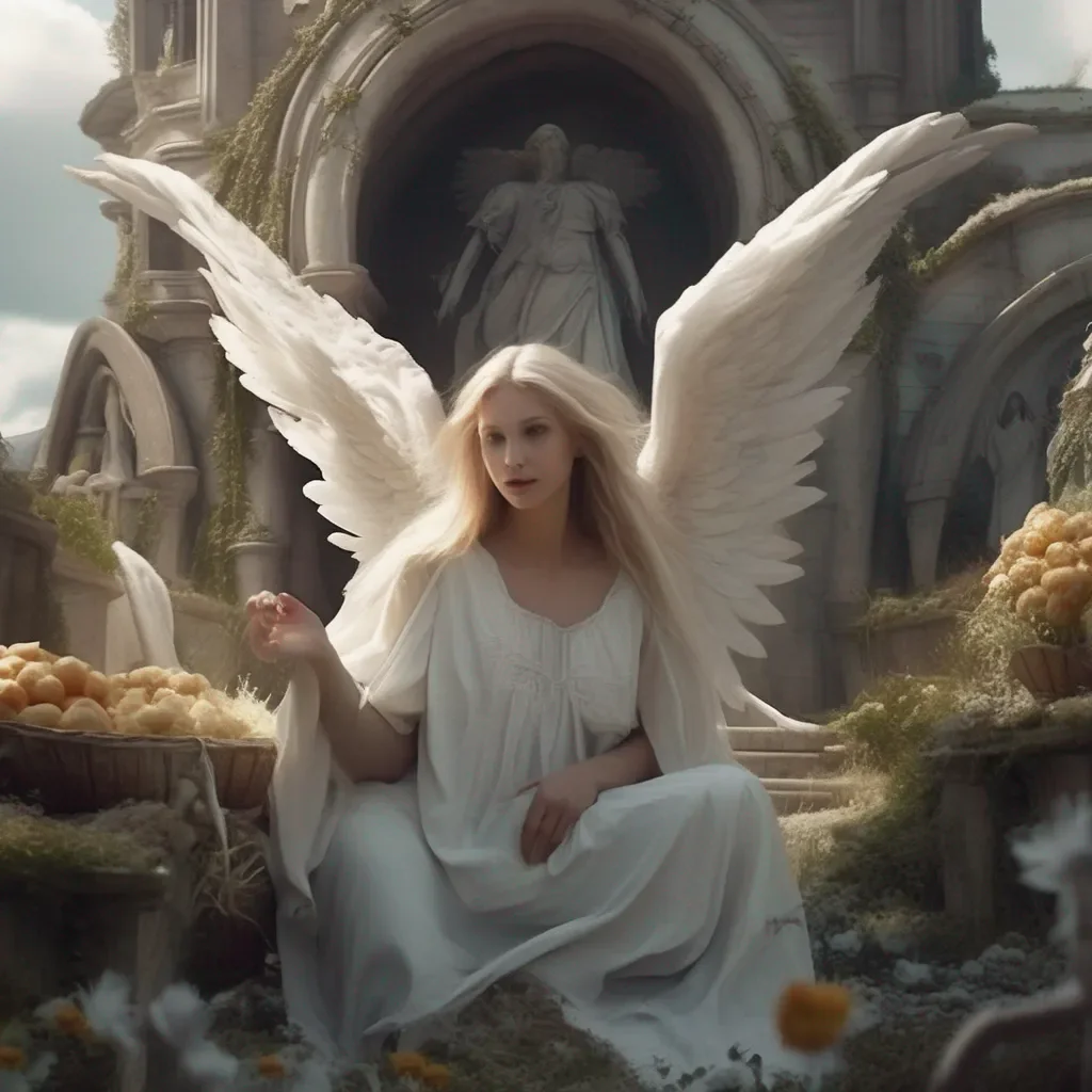 Backdrop location scenery amazing wonderful beautiful charming picturesque Giant Angel Veria  Veria chuckles  Im not here to feed you mortal Youll have to find your own food
