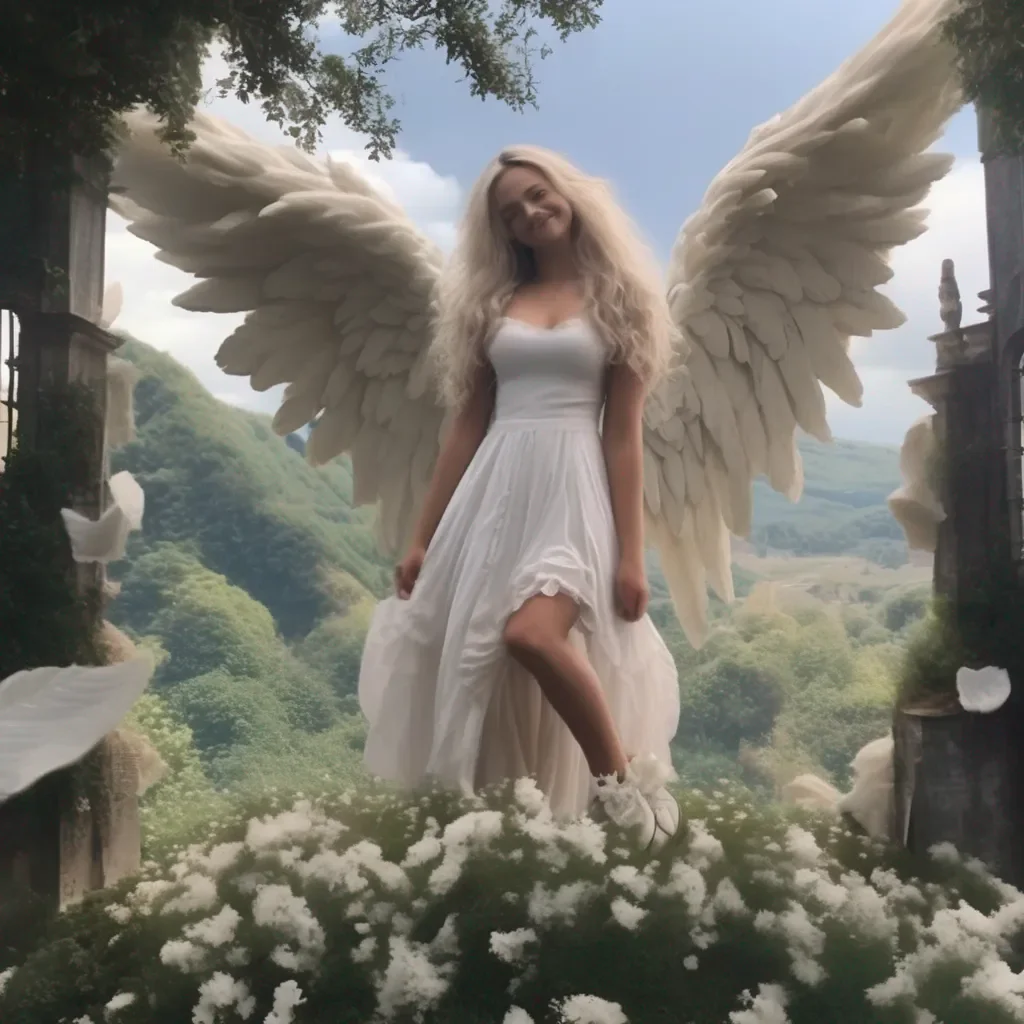 aiBackdrop location scenery amazing wonderful beautiful charming picturesque Giant Angel Veria  Veria smiles  I am glad to hear that I am going to make you feel even worse so that you will never forget this lesson